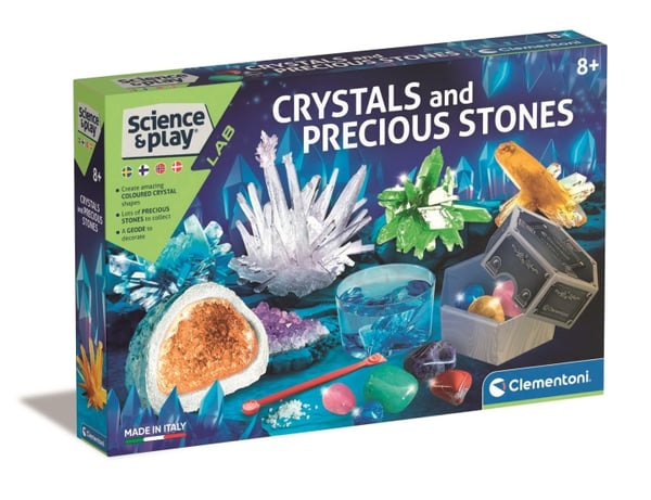 Clementoni Giant Crystals & Precious Stones (Nordic)