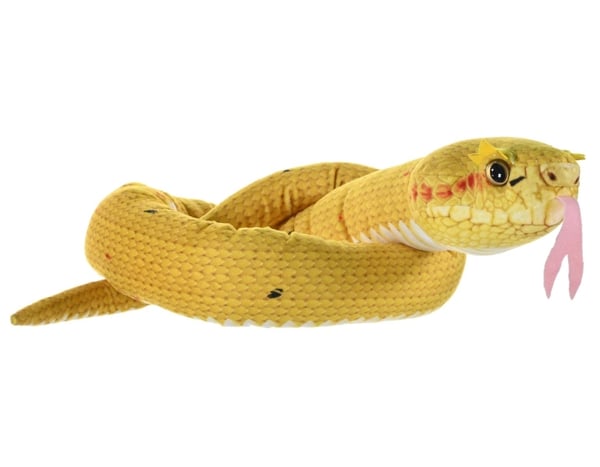 Wild Republic Snakesss silmäripsi Viper keltainen 137 cm