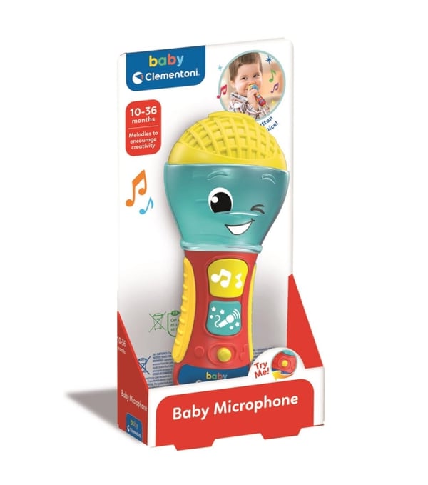 Clementoni Baby-mikrofon