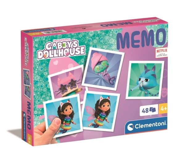 Clementoni Memo Gabbys dukkehus