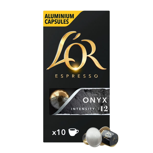 Philips L'Or L'OR Capsules - Espresso Onyx - Kaffekapsler - 10 stk