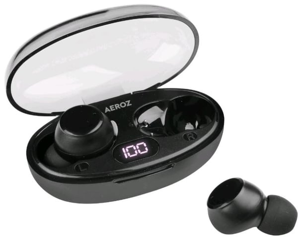 AEROZ TWS-1010 BLACK - ekte trådløse ørepropper