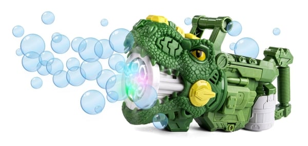4-Kids Sähköinen kuplapistooli - Dino (23411)