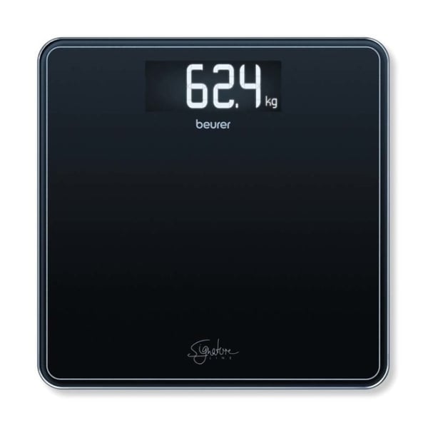 Beurer GS 400 Badeværelsesvægt Glas ( Sort ) - 5 års garanti