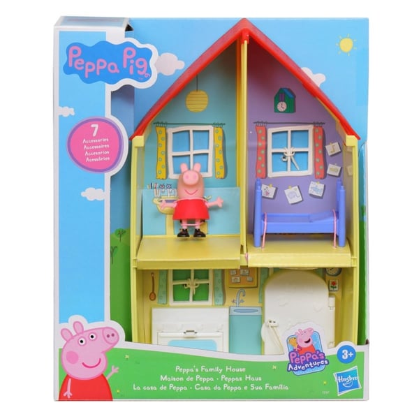 Hasbro Peppa Pig Peppa's Family House Lekredskap