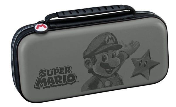 bigben Big Ben Nintendo Switch Offisielt reiseveske Grå Mario