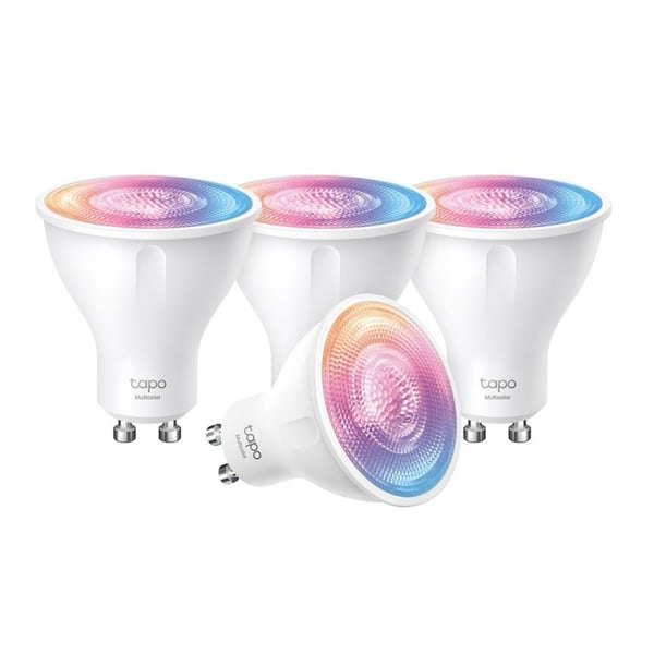 TP-Link Tapo Smart Wi-Fi Spotlight, flerfarvet (4-pak) /Tapo L630