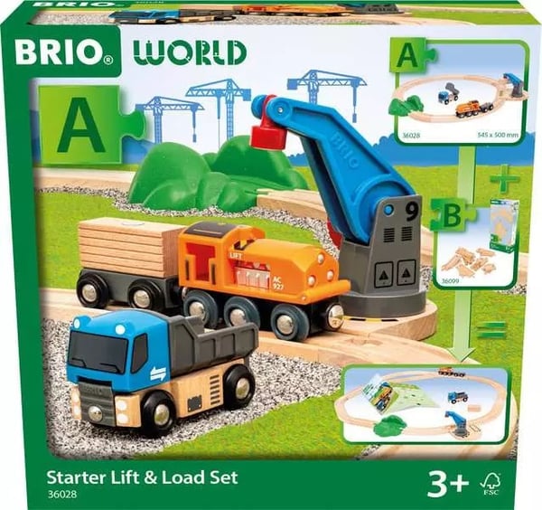 BRIO Løft og læs startsæt (36028)