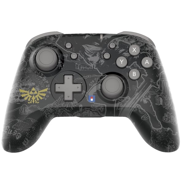Hori HoriPAD Wireless (Zelda - svart og grå)