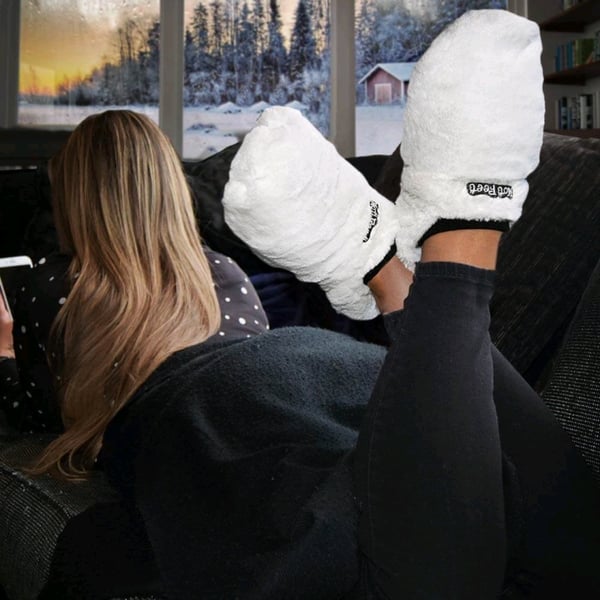 MikaMax Hot Feet Deluxe - Hvid (01703.WT.LA)