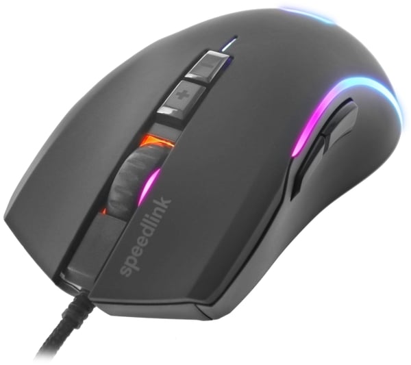 Speedlink ZAVOS gaming-mus, gummi-sort Speedlink ZAVOS gaming-mus, gummi-sort