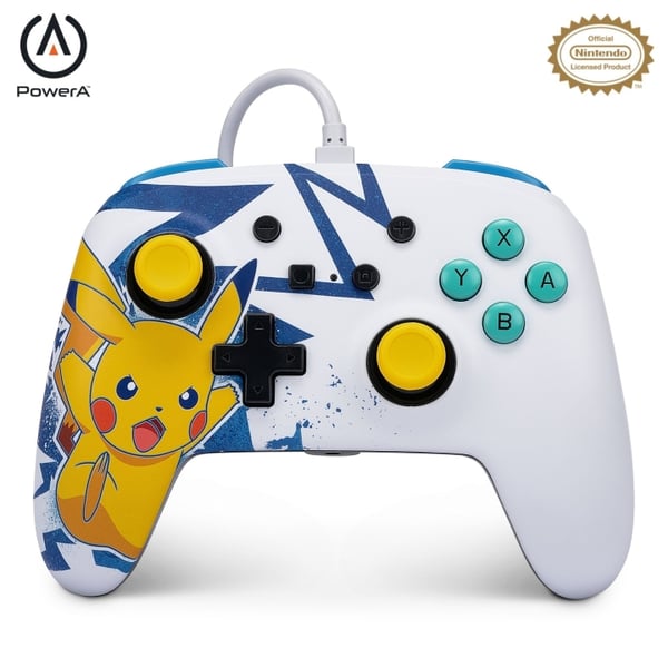 PowerA NSW ENH Wired Controller - Pikachu High Voltage / Nintendo Switch