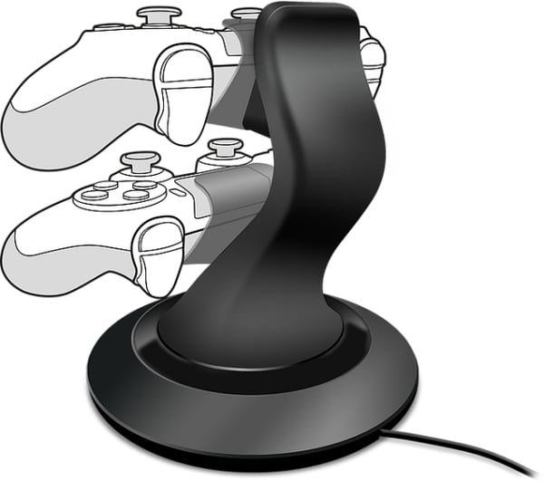 Speedlink - TwinDock ladesystem for PS4, svart