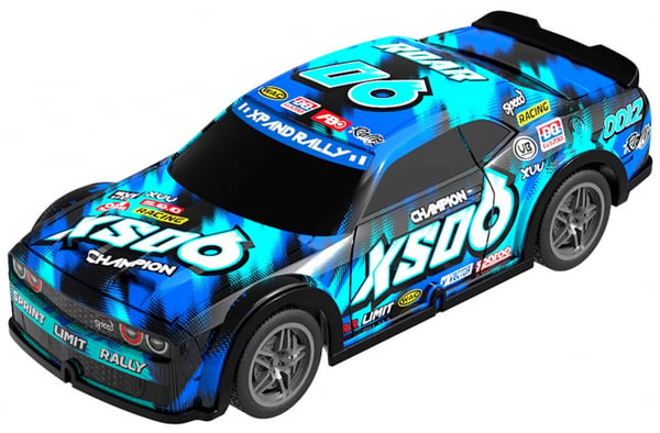 TEC-TOY Roar SXO6 m/lys R/C 1:22, 27MHz - Blå (471255) TEC-TOY Roar SXO6 m/lys R/C 1:22, 27MHz - Blå (471255)
