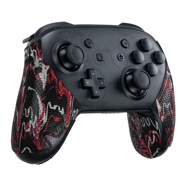LIZARD SKINS DSP-ohjaimen kahva Switch Pro -ohjaimelle - Wildfire Camo (Wildfire Camo)