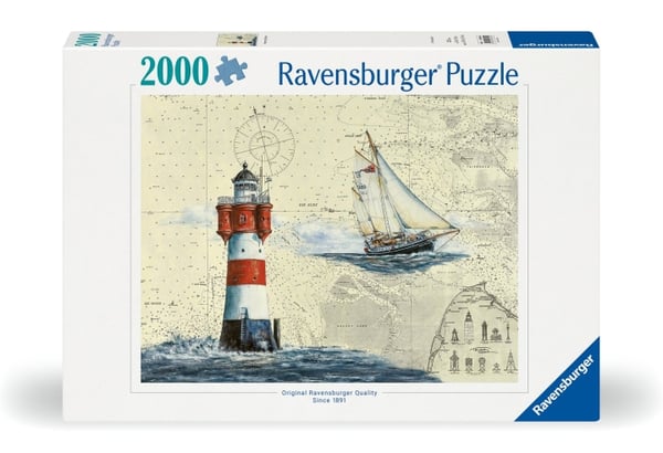 Ravensburger Puslespil Romantic Lighthouse 2000p (12000804)