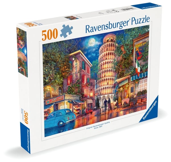 Ravensburger Puslespill Streets Of Pisa 500p (12000709)