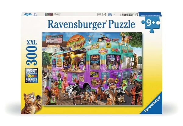 Ravensburger Puslespill Hot Diggity Dogs 300p