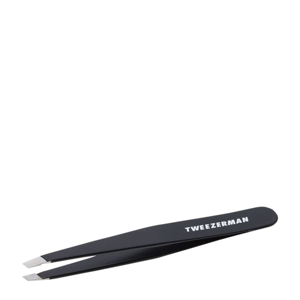 Tweezerman Skrå pincet Sparkling Black