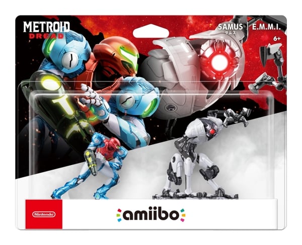 Nintendo Amiibo Samus og E.M.M.I. 2-pak sæt