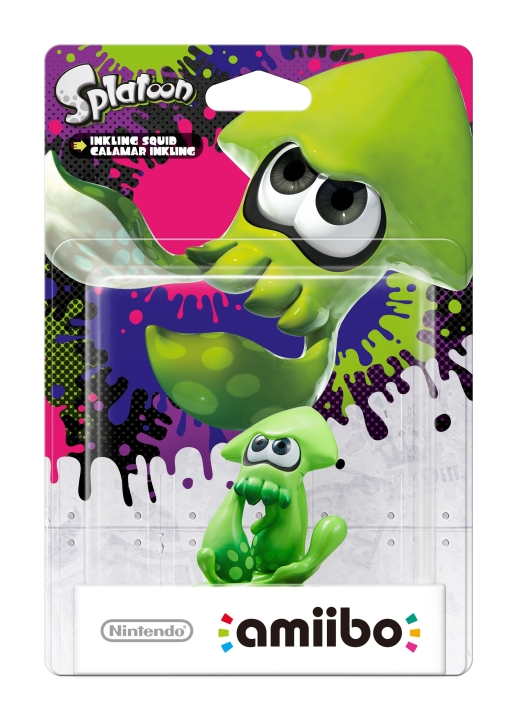 Nintendo Amiibo-figur Inkling blæksprutte