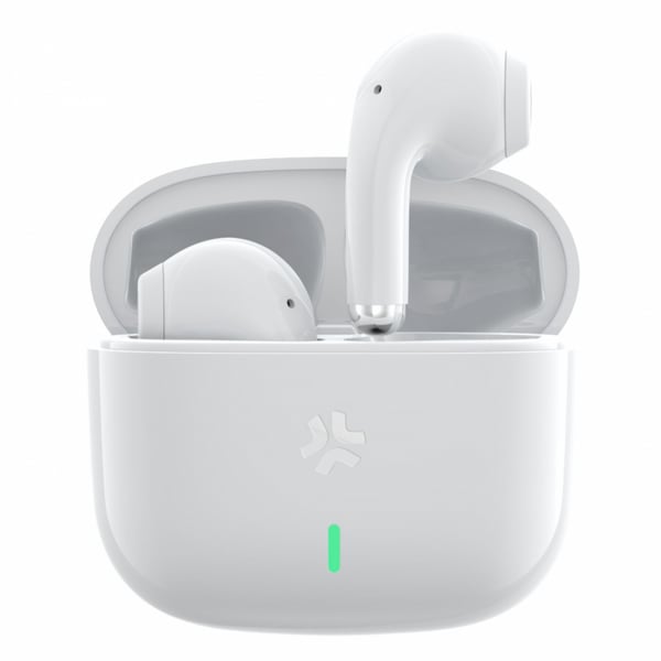 Celly Tips1 True Wireless Bluetooth-hodetelefoner Drop/In-Ear White
