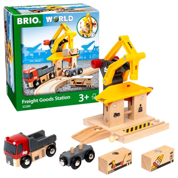 BRIO Godsstasjon for fraktgods (33280)