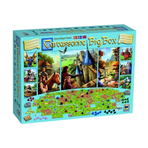 Carcassonne Big Box (pohjoismainen) (MDG031) Carcassonne Big Box (pohjoismainen) (MDG031)