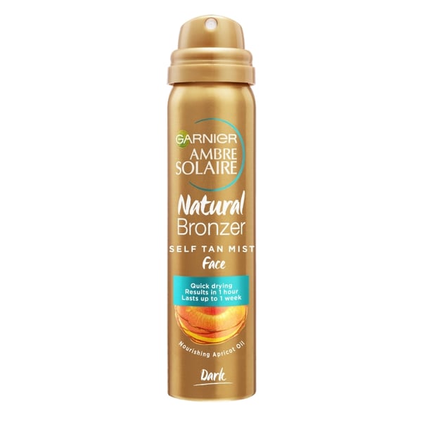 Garnier Natural Bronzer Self Tan Mist Face 75 ml