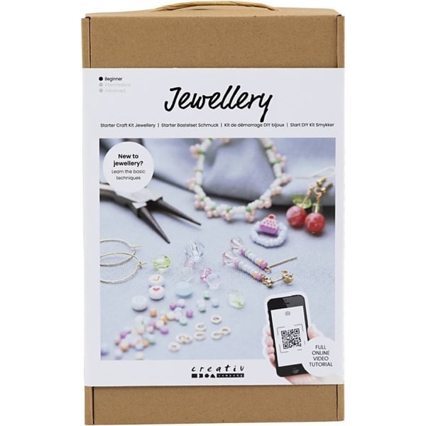 DIY Kit Aloituspakkaus Korut Elävät värit (970857)