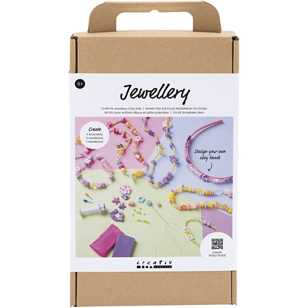 DIY Kit Håndarbejdssæt - Smykker til børn (977686)