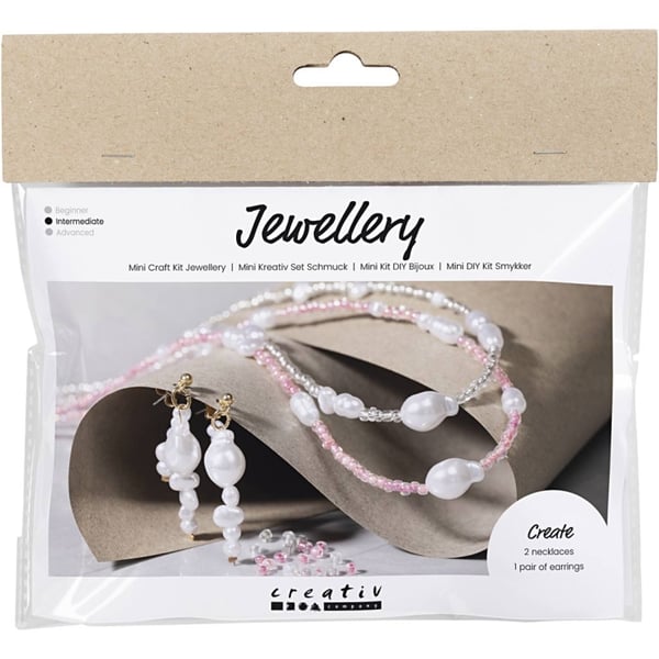 DIY Kit Mini Craft Kit - Smykker - Halskæder og øreringe (977724)