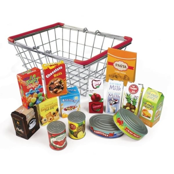 Image Toys Magni - Metallkurv med dagligvarer ( 2691 )