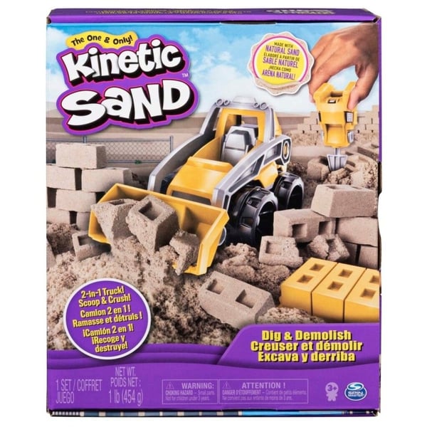 Kinetic Sand Dig & Demolish-sæt (6044178) Kinetic Sand Dig & Demolish-sæt (6044178)
