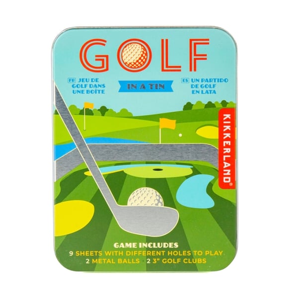 Kikkerland Golf i en dåse