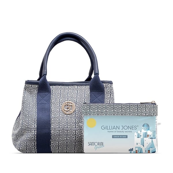 Gillian Jones Mary Bag - Mary med Santorini-trykk
