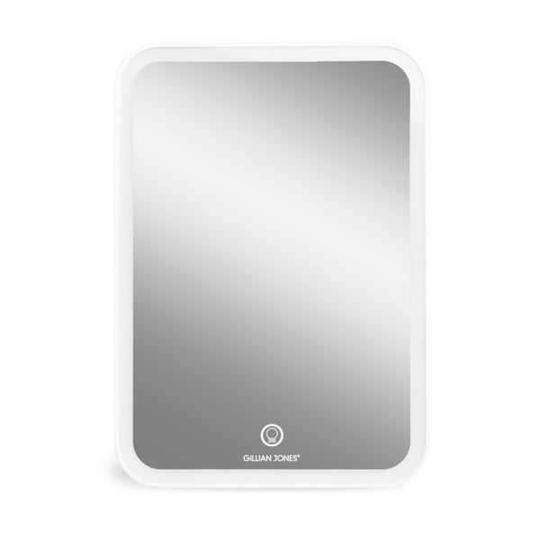 Gillian Jones Tabletspejl med LED og USB-C-opladning Hvid