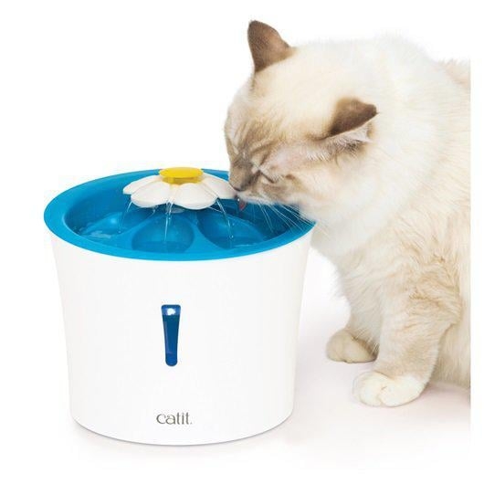 catit Kattefontæne Flower Led 3 liter - (785.0361)