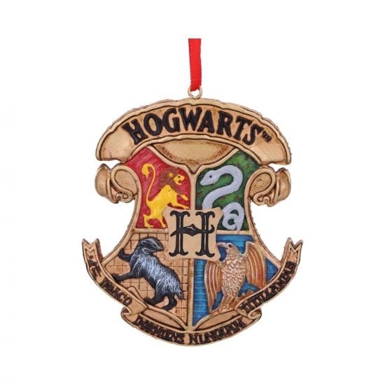 Nemesis Now Harry Potter Galtvort-våpenskjold hengende ornament 8 cm