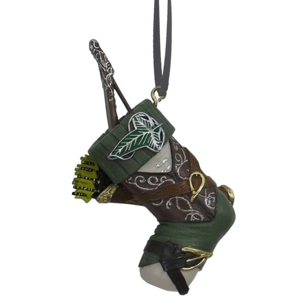Nemesis Now Ringenes Herre Legolas sokkestrømpe hengende ornament