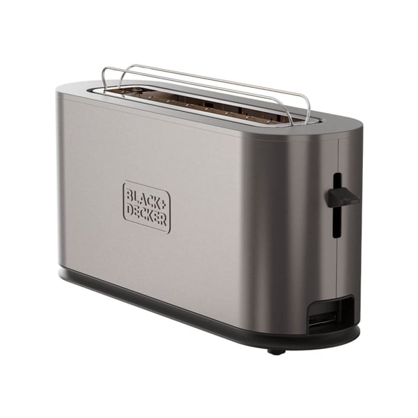 BLACK+DECKER Leivänpaahdin Toaster Pitkä Fack 1000W Inox
