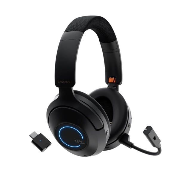 Creative Zen Hybrid Pro Classic trådløse over-øret-hodetelefoner ANC - svart