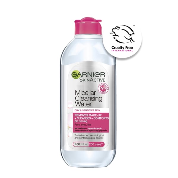 Garnier Skin Active Micellar Cleansing Water for tørr hud - 400 ml