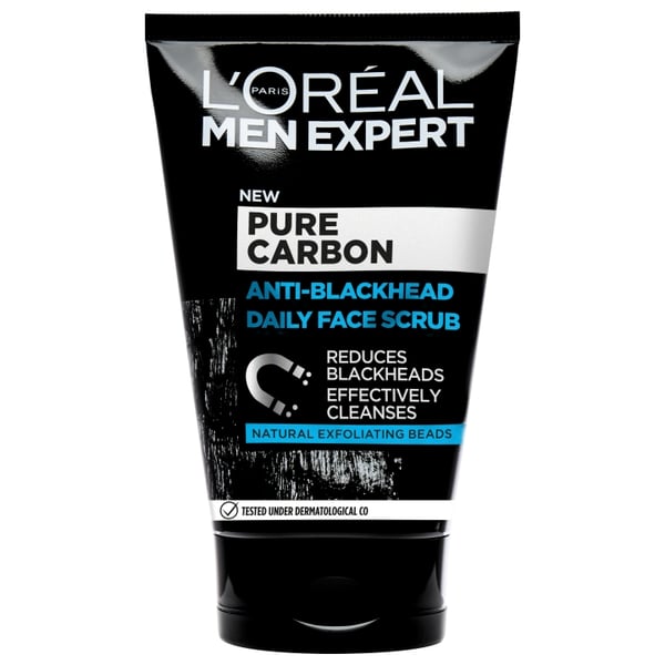 L'Oréal Paris Men Expert Pure Charcoal Face Scrub - 100ml