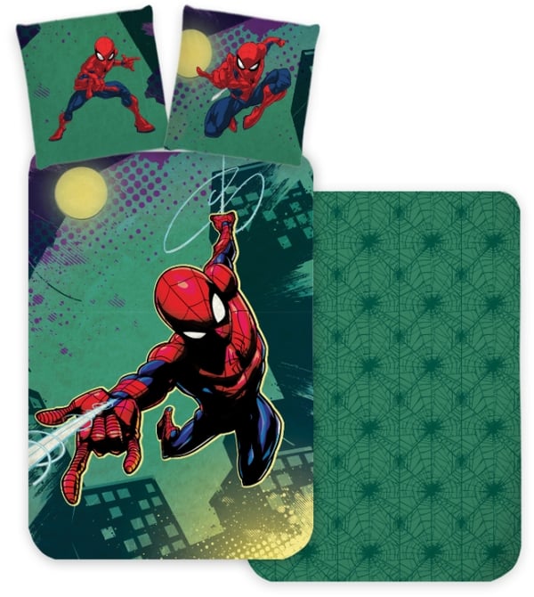 BrandMac Sengetøy - Voksenstørrelse 140 x 200 cm - Spiderman (1000980)