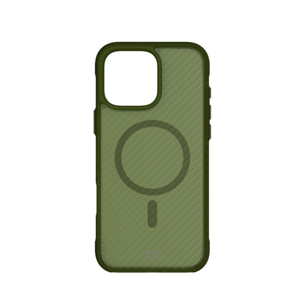 Evo Tech21 - Evo Armour - suojakotelo - iPhone 16 Pro Max - MagSafe - vihreä