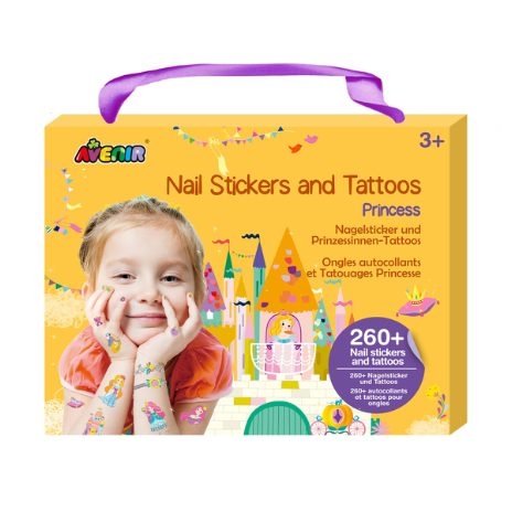 Avenir Neglestickers og tatoveringer - Prinsesse (58NA218206)