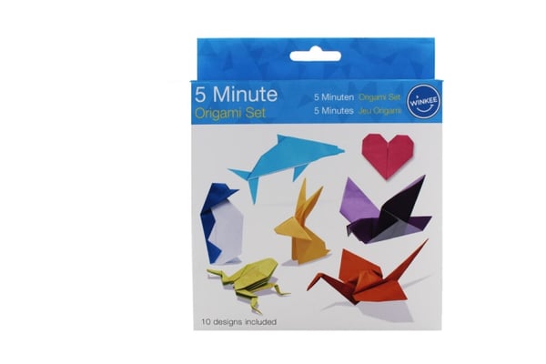 Winkee Origami-sett - 5 minutter (16487)