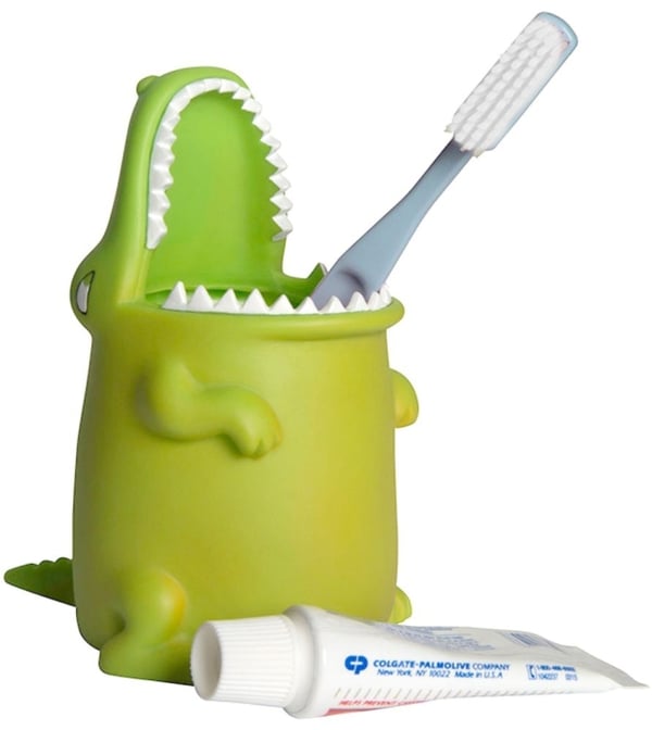 Winkee Tannbørsteholder - Alligator