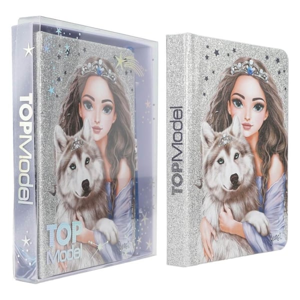 TOPModel Notesbog & blyant WOLF ( 0413176 )